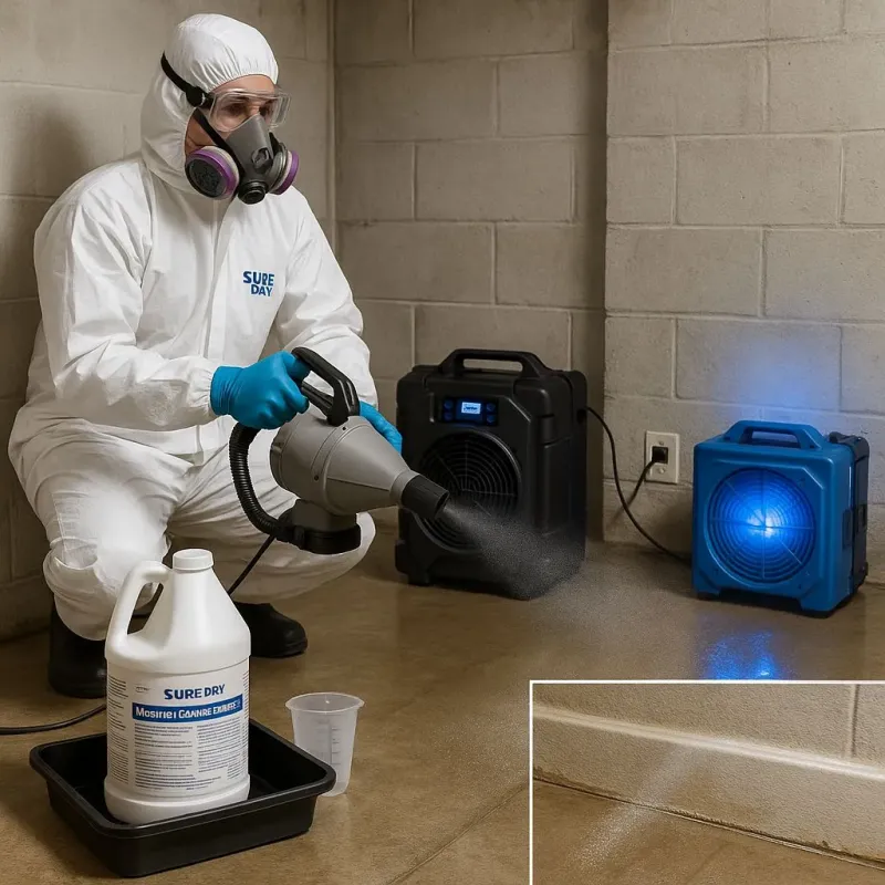 Sanitization and Odor Removal process in Latham, NY